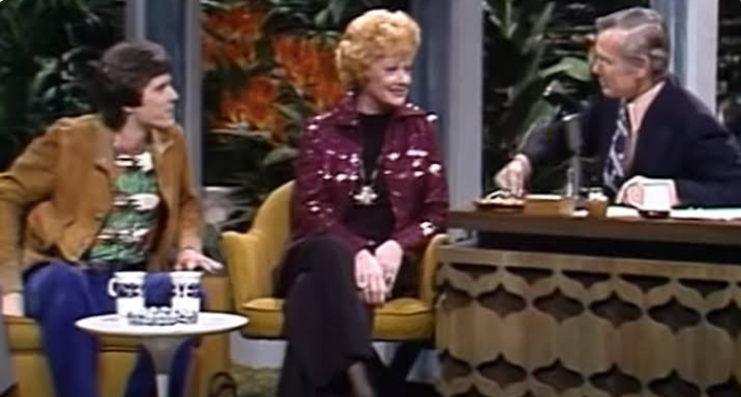 Lucille Ball on The Tonight Show in 1974 